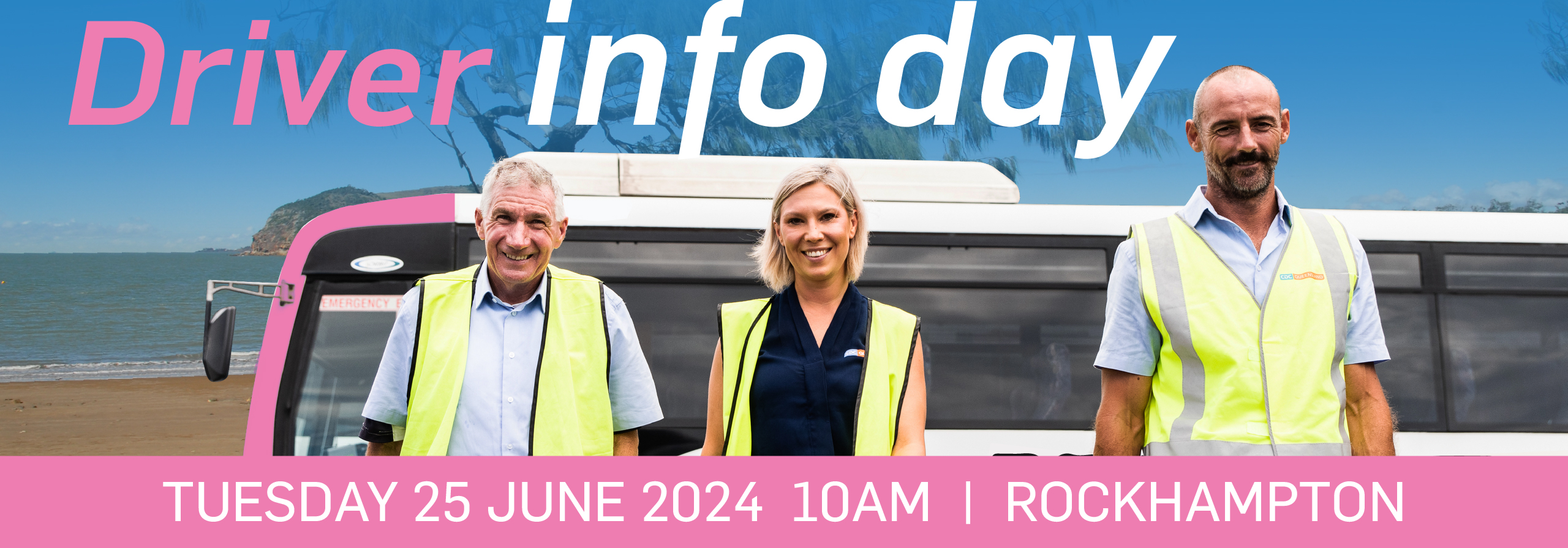Register your interest for our Driver Info Day